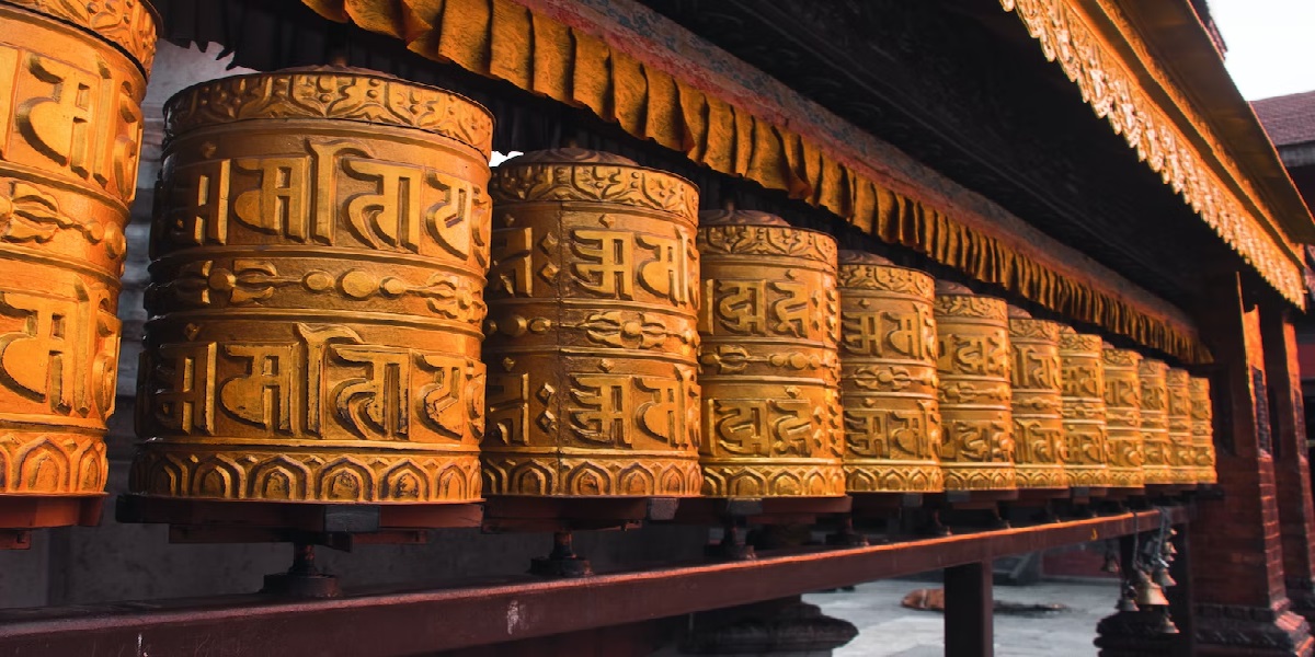 נפאל גלגלי תפילה בודהיזם