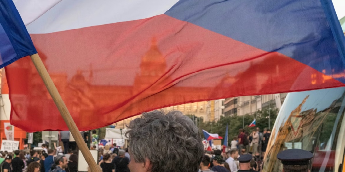 פראג צ'כיה דגל